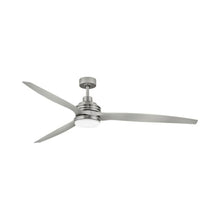 Load image into Gallery viewer, Artiste LED Ceiling Fan in Brushed Nickel (72-Inch).

