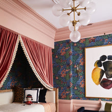 Load image into Gallery viewer, Ashleigh LED Chandelier in bedroom.
