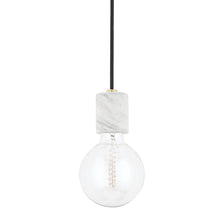 Load image into Gallery viewer, Asime Pendant Light in Aged Brass/1-Light.
