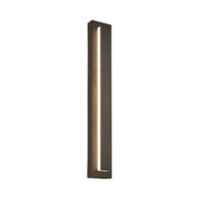 Load image into Gallery viewer, Aspen Outdoor LED Wall Light in Bronze (X-Large).
