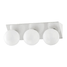 Load image into Gallery viewer, Aspyn LED Bath Vanity Light in Polished Nickel/3-Light.
