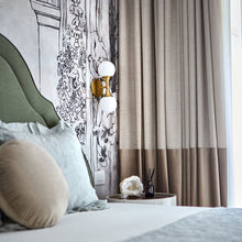 Load image into Gallery viewer, Astoria LED Wall Light in bedroom.
