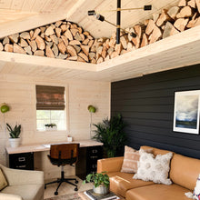 Load image into Gallery viewer, Astrid Chandelier in living room.
