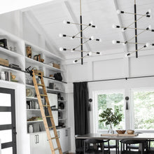 Load image into Gallery viewer, Astrid Chandelier in dining room.
