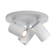 Load image into Gallery viewer, Ascoli Semi Flush Ceiling Light in Textured White.
