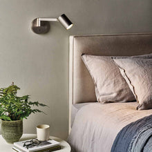 Load image into Gallery viewer, Ascoli Swing Wall Light in bedroom.
