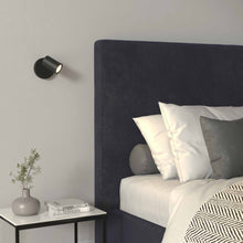 Load image into Gallery viewer, Ascoli Switched Wall Light in bedroom.
