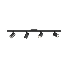 Load image into Gallery viewer, Ascoli Track Light in Matt Black (4-Light).
