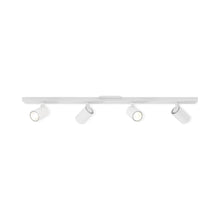 Load image into Gallery viewer, Ascoli Track Light in Textured White (4-Light).
