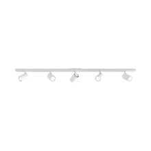 Load image into Gallery viewer, Ascoli Track Light in Textured White (5-Light).
