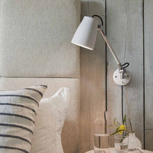 Load image into Gallery viewer, Atelier Grande Wall Light in bedroom.
