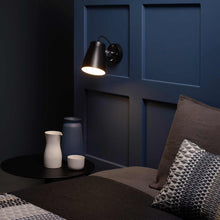 Load image into Gallery viewer, Atelier Wall Light in bedroom.
