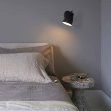 Load image into Gallery viewer, Atelier Wall Light in bedroom.
