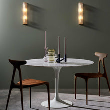 Load image into Gallery viewer, Avignon Round Wall Light in dining room.

