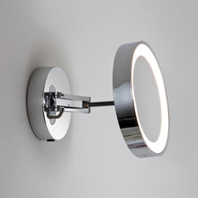 Load image into Gallery viewer, Catena LED Magnifying Wall Mirror in Detail.
