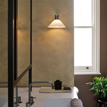 Load image into Gallery viewer, Conic Wall Light in bathroom.
