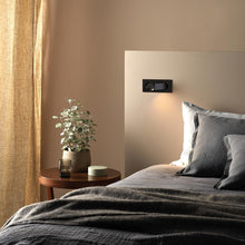 Load image into Gallery viewer, Digit LED Reading Wall Light in living room.
