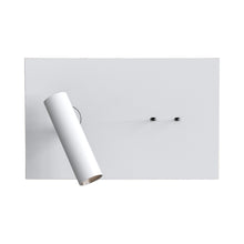 Load image into Gallery viewer, Edge LED Reader Wall Light in Matt White.

