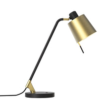 Load image into Gallery viewer, Edward LED Desk Lamp in Matt Gold.

