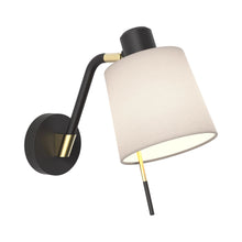 Load image into Gallery viewer, Edward LED Wall Light in Putty (No Switch).
