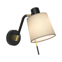 Load image into Gallery viewer, Edward LED Wall Light in Putty (Switch).
