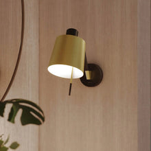 Load image into Gallery viewer, Edward LED Wall Light in bathroom.
