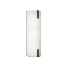 Load image into Gallery viewer, Elba Wall Light in White Fabric (Short).
