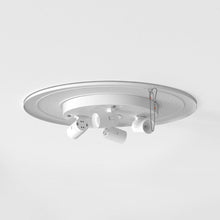 Load image into Gallery viewer, Elba Square Flush Mount Ceiling Light in Detail.
