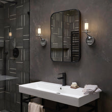 Load image into Gallery viewer, Elena Wall Light in bathroom.
