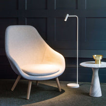 Load image into Gallery viewer, Enna LED Floor Lamp in living room.
