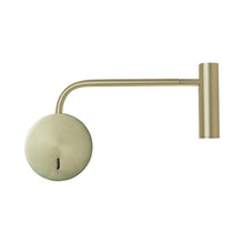 Load image into Gallery viewer, Enna LED Wall Light in Matt Gold.
