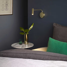 Load image into Gallery viewer, Enna LED Wall Light in bedroom.
