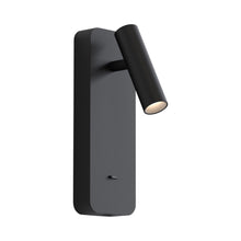 Load image into Gallery viewer, Enna LED Wall Light with USB in Matt Black.
