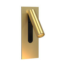 Load image into Gallery viewer, Fuse LED Wall Light in Matt Gold (Wired In/Cord Set/No Charging).
