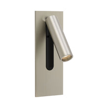 Load image into Gallery viewer, Fuse LED Wall Light in Matt Nickel (Wired In/Cord Set/No Charging).
