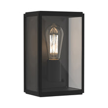 Load image into Gallery viewer, Homefield Outdoor Wall Light in Textured Black.
