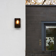 Load image into Gallery viewer, Homefield Outdoor Wall Light in Outside Area.
