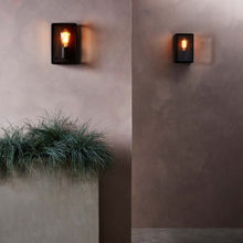Load image into Gallery viewer, Homefield Outdoor Wall Light in Outside Area.
