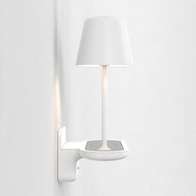 Load image into Gallery viewer, Ito LED Wall Light With Charging Shelf in Detail.
