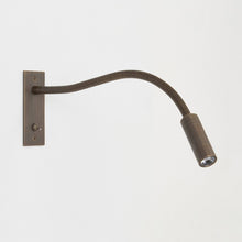 Load image into Gallery viewer, Leo Switched LED Reading Wall Light in Detail.

