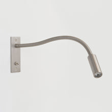 Load image into Gallery viewer, Leo Switched LED Reading Wall Light in Detail.
