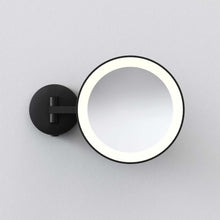 Load image into Gallery viewer, Mascali Round LED Magnifying Mirror in Detail.
