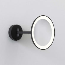 Load image into Gallery viewer, Mascali Round LED Magnifying Mirror in Detail.
