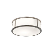 Load image into Gallery viewer, Mashiko Round Flush Mount Ceiling Light in Polished Chrome (Small).
