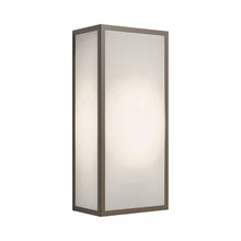 Load image into Gallery viewer, Messina Outdoor Wall Light in Bronze/Frosted.
