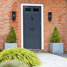 Load image into Gallery viewer, Messina Outdoor Wall Light in Outside area.
