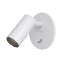 Load image into Gallery viewer, Micro Recess LED Wall Light in Matt White.
