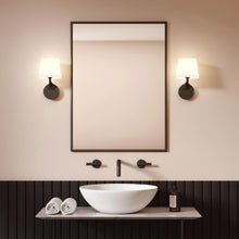 Load image into Gallery viewer, Millie Wall Light in bathroom.
