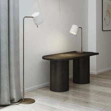 Load image into Gallery viewer, Mitsu LED Floor Lamp in living room.
