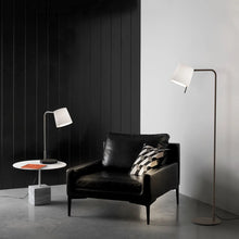 Load image into Gallery viewer, Mitsu LED Floor Lamp in living room.
